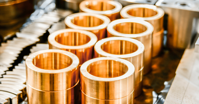 piezas de cobre maquinadas con cnc en méxico