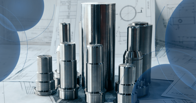 piezas maquinadas en cnc con proceso de maquinado de calidad