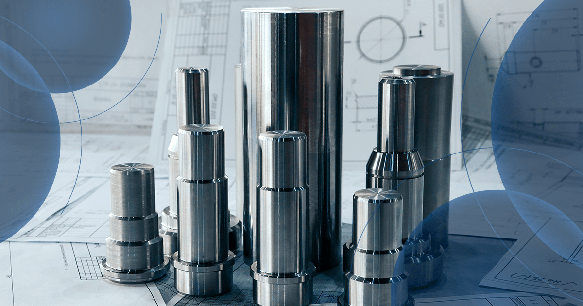 piezas maquinadas en cnc con proceso de maquinado de calidad